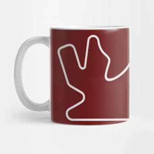 Losail International Circuit [outline] Mug